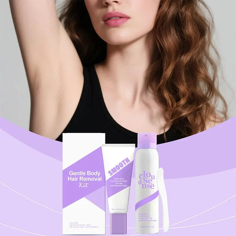 Gentle Hair Removal Cream Nourishing Delicate Moisturizing For The Skin Portable Hair Removal Cream For Daily Body Cleansing