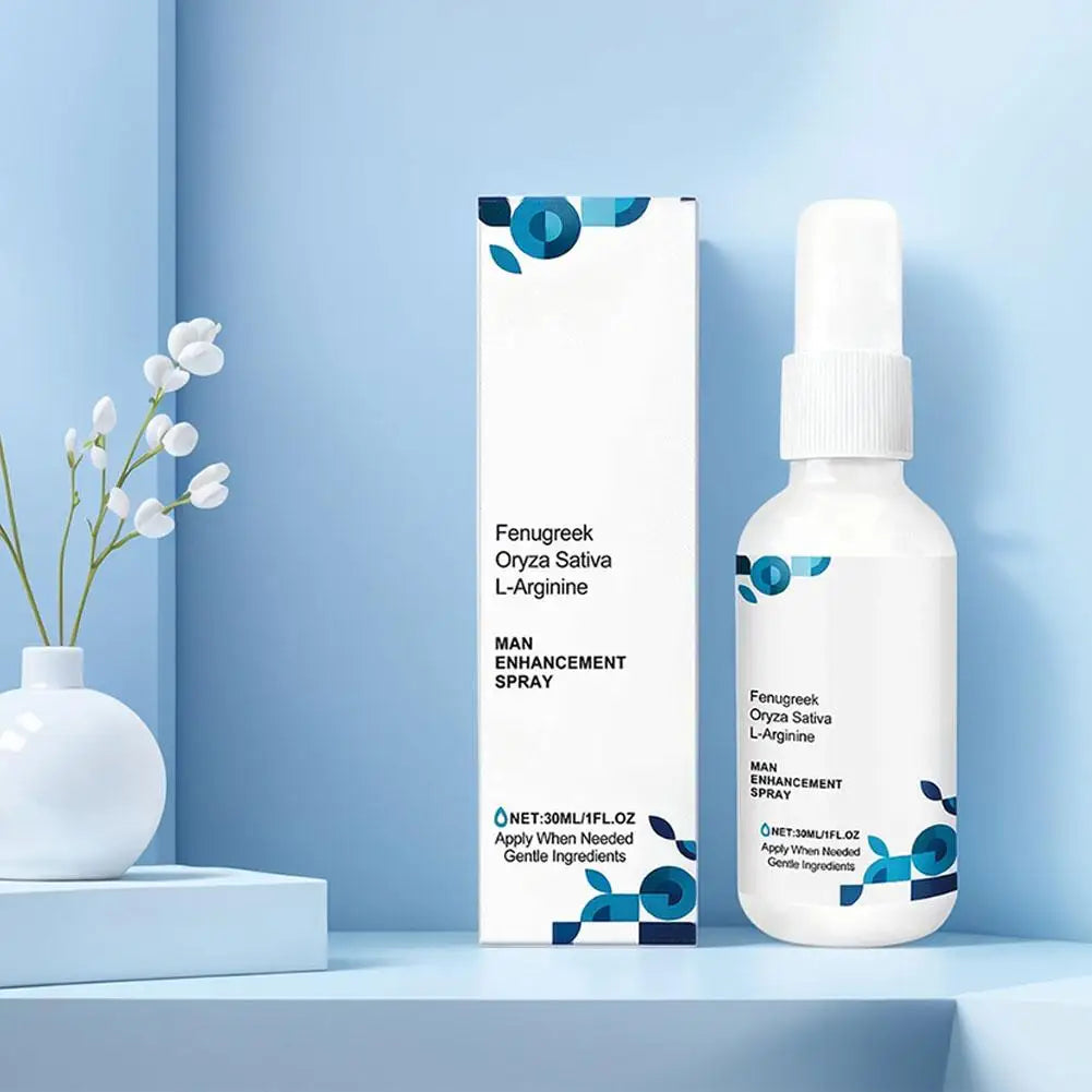 Men's Care Spray Gently Nourishes Men's Bodies Daily Condition Active Energy Recovery Care Enhancing Refreshed Body Care Spray