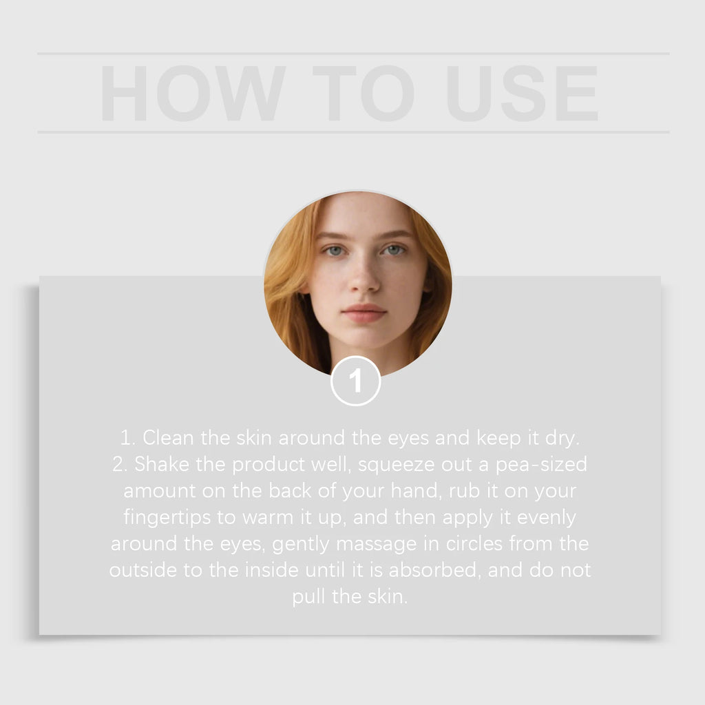 Eye Cream: Daily Gentle Care, Nourishes the Eye Area, Leaves Skin Plump & Tender, Hydrates – Eye Massage Care Cream