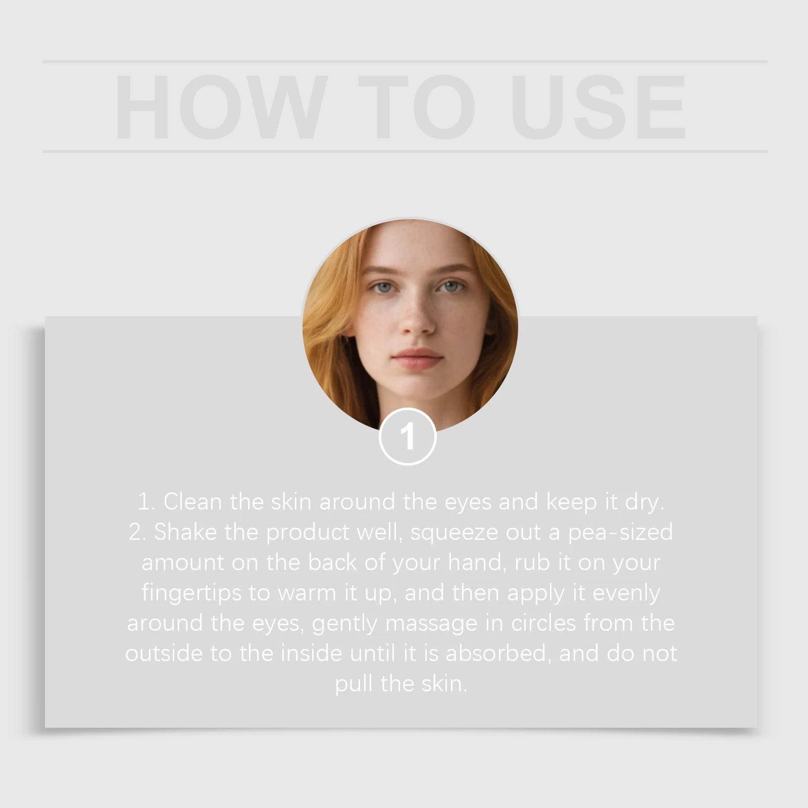 Eye Cream: Daily Gentle Care, Nourishes the Eye Area, Leaves Skin Plump & Tender, Hydrates – Eye Massage Care Cream