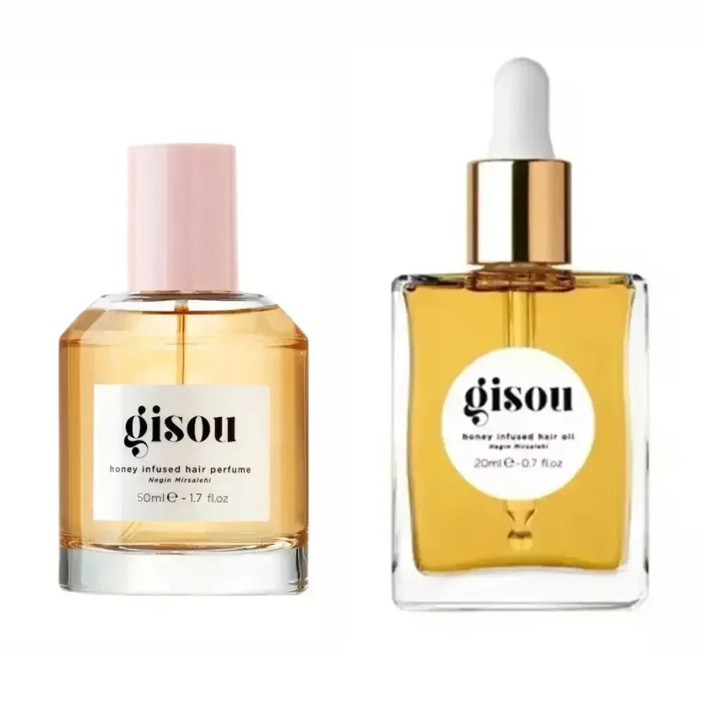 Fashion Gisou Honey Infused Hair Care Oil Improve Dry Restless Hair Care Soft Long Lasting Fragrance Retention Hair Conditioner