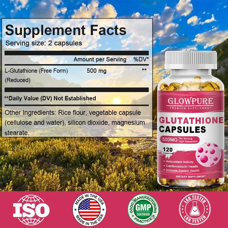 Vegan Glutathione Beauty Supplement