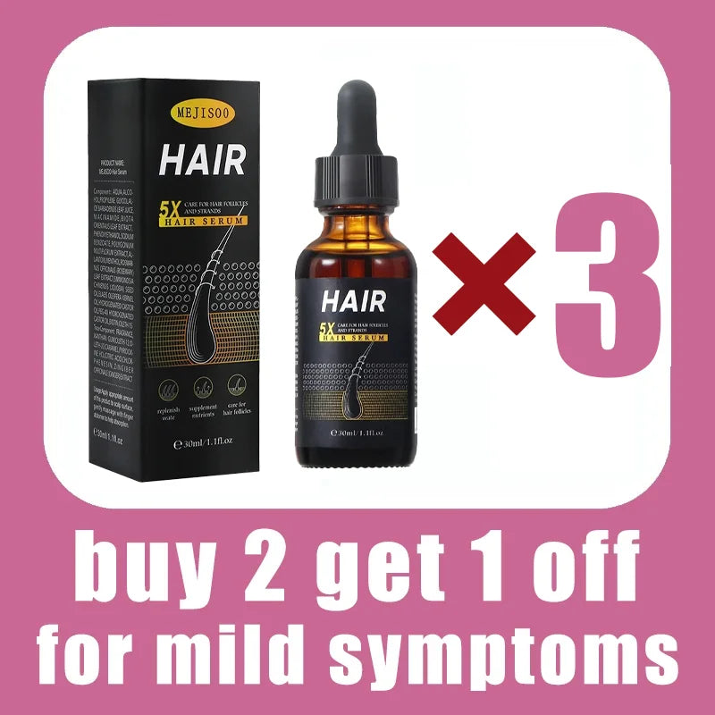 No need to worry about thin, fine hair—super convenient, fast-acting hair care oil.