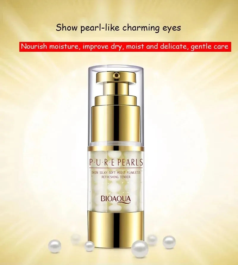 BIOAQUA Pearl Essence Moist Tender Smooth Essence Nourishes Moisturize Hydrate Essence Repair Face Cream Facial Skincare Product