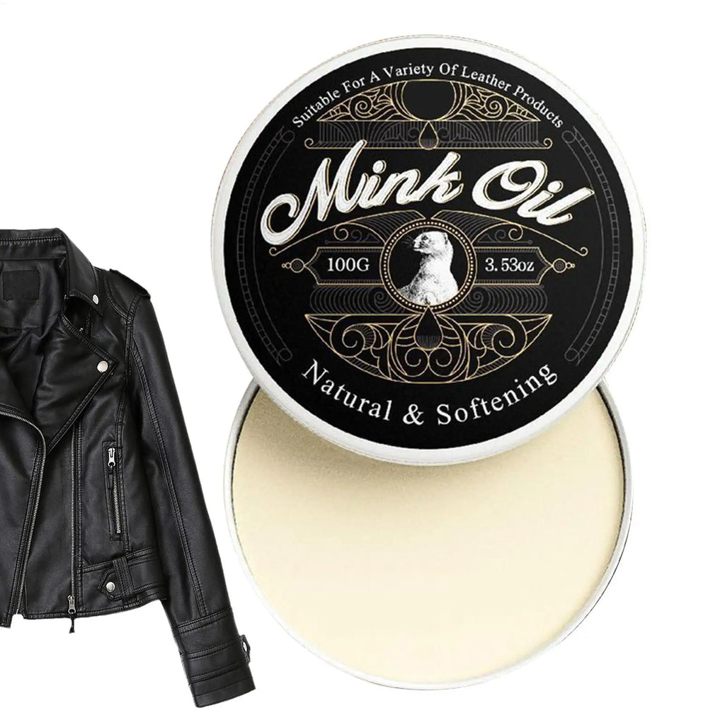 100g Leather Care Cream Paste Natural Leather Conditioner Genuine leather mink cream care oil Refurbishing Restoration Agent