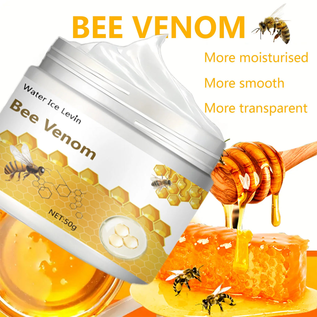 Bee Venom Care Cream - Suitable for All Light Brown Skin Moisturizing Cream for Body and Face - Design of Natural Bee Venom Extract and Natural Ingredients