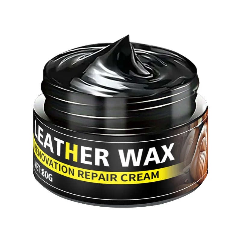 Leather Care Polish Cream: Repairs Car Seats & Daily Leather Goods with Shine