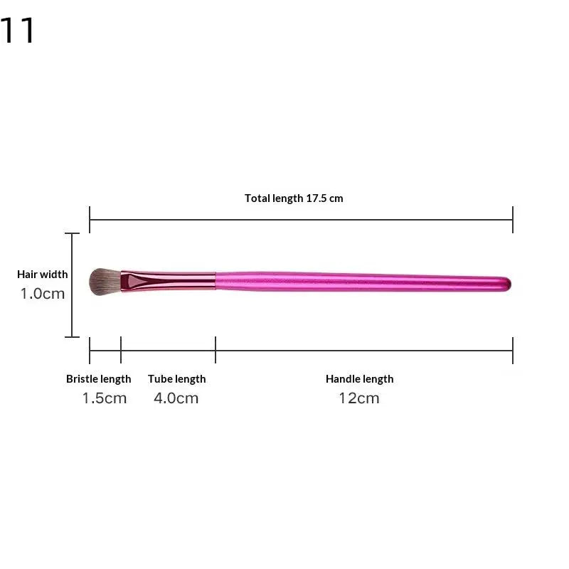 Makeup Brush - Premium Quality Cosmetic Brushes For Face And Eyes Foundation Powder BB Cream Blush