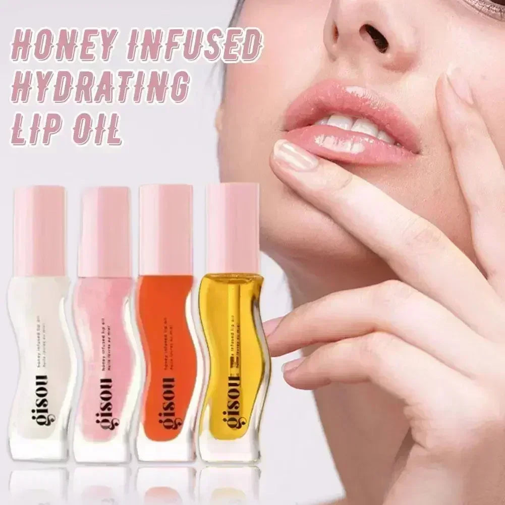 Fashion Gisou Honey Infused Hair Care Oil Improve Dry Restless Hair Care Soft Long Lasting Fragrance Retention Hair Conditioner
