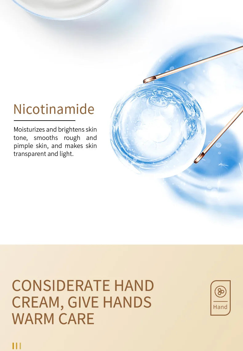 5Pcs/set Fruit Plant Fragrance Hand Cream Sets Moisturizing Repair Anti Dry Hand Lotion Sets Hands Skin Care Products