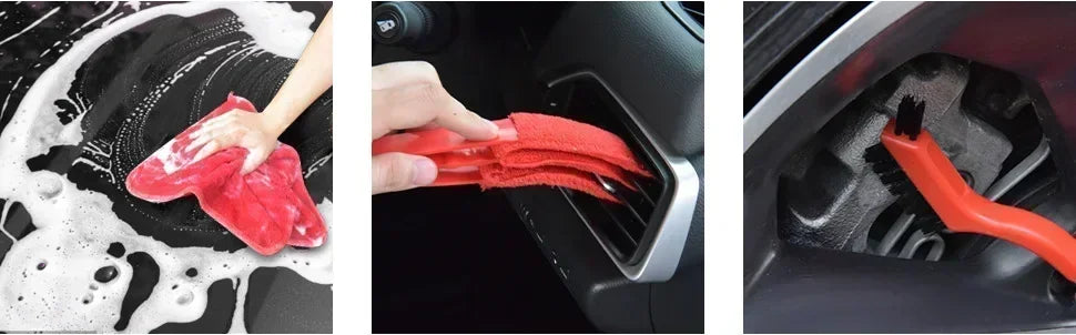 Large Car Wash Brush Automobile Beauty Supplies Tire Cleaning Car Wash Tool Hub Cap Brush Speed Beauty Special Car Care Amagi