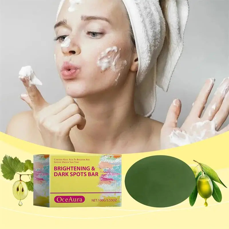 Gentle Cleansing Brightening Soap Nourishes Dry Skin Leaves Skin Radiant & Hydrated Natural Mild Soap Bar For All Skin Types