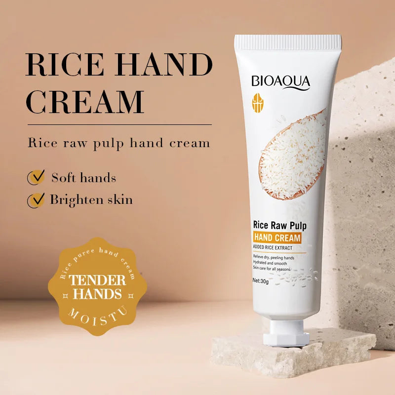 White Rice Hand Cream