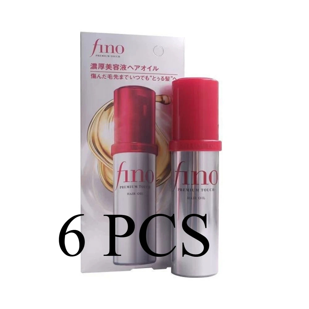 Fino Little Red Riding Hood Hair Essence Oil Repair Frizzy Dry Curly Perm Dye Hair Oil 70ml