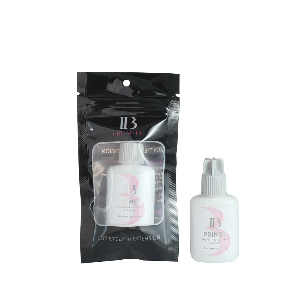I Beauty Primer Collect Super Bonder Fixing Agent Eyelash Extension Clear Primer Cleanser ib Banana Rose Scent