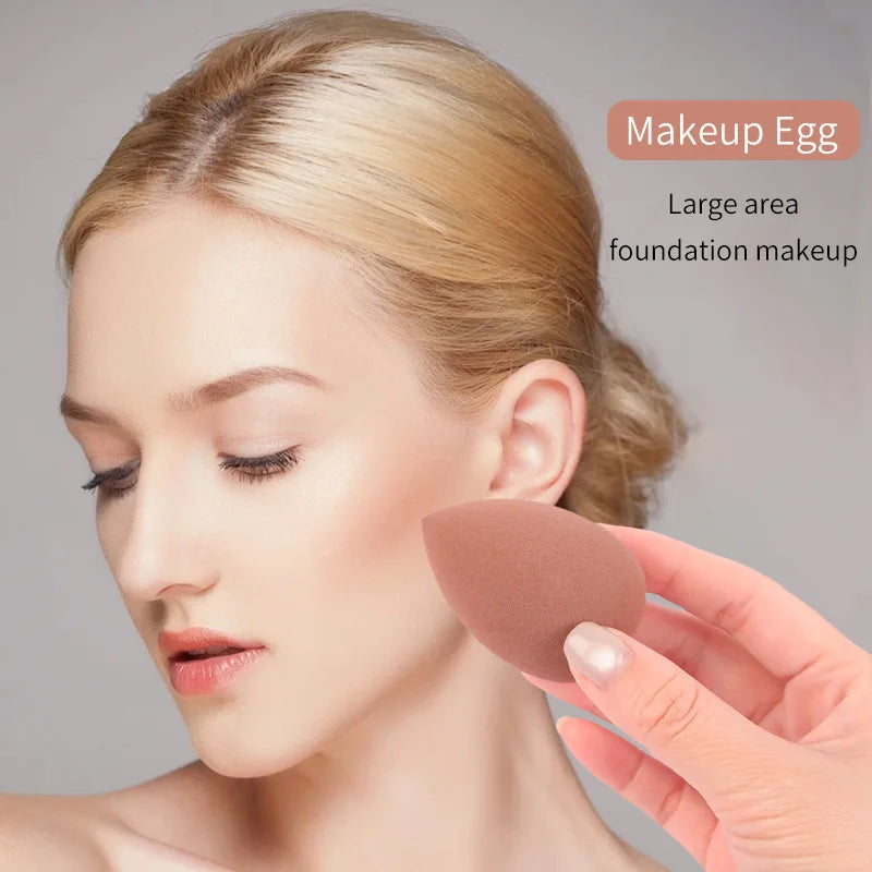 Large Makeup Brush Set, Concealer Brush, Loose Powder Brush, Powder Puff,  XiyintemuDropshipping hot-selling products