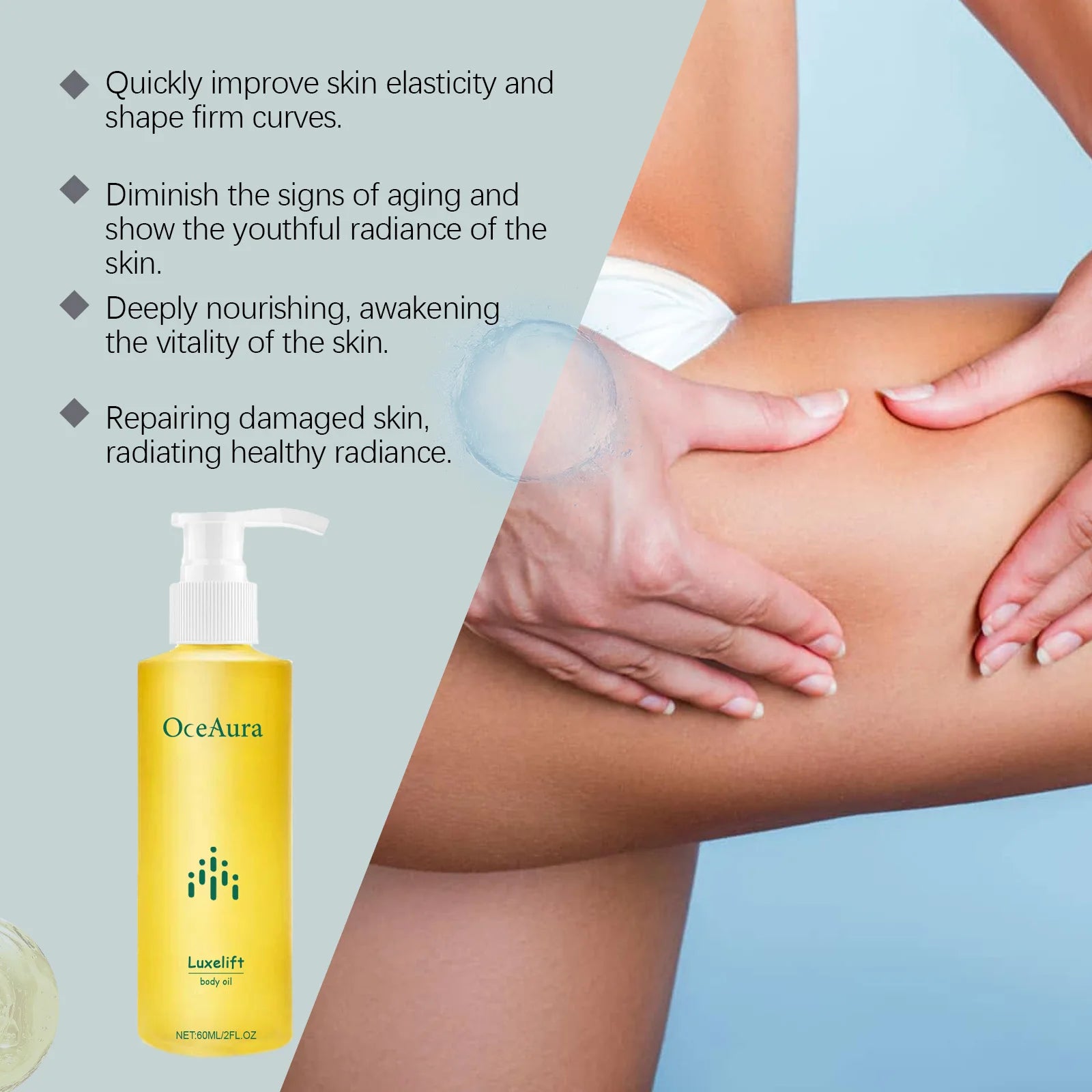 Body Skin Care Oil Deep Improve Rough Repair Damaged Skin Relieve Muscle Fatigue Hydrating Brightening Lighten Skin Care Oil