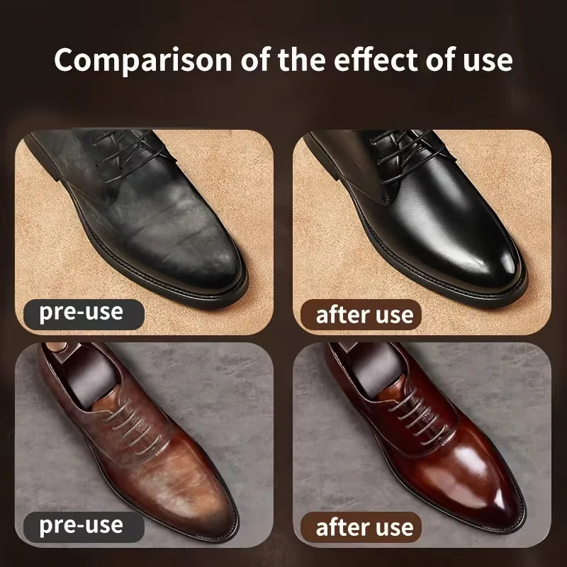 Leather Care Polish Cream: Repairs Car Seats & Daily Leather Goods with Shine