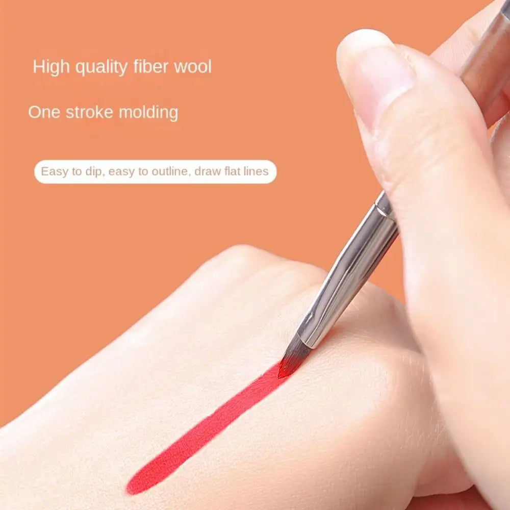Beauty Make Up Tool Lip Gloss Brush Makeup Brush with Protect Cap Lady Lipstick Brush Cosmetic Brush Concealer Brush Lip Brush