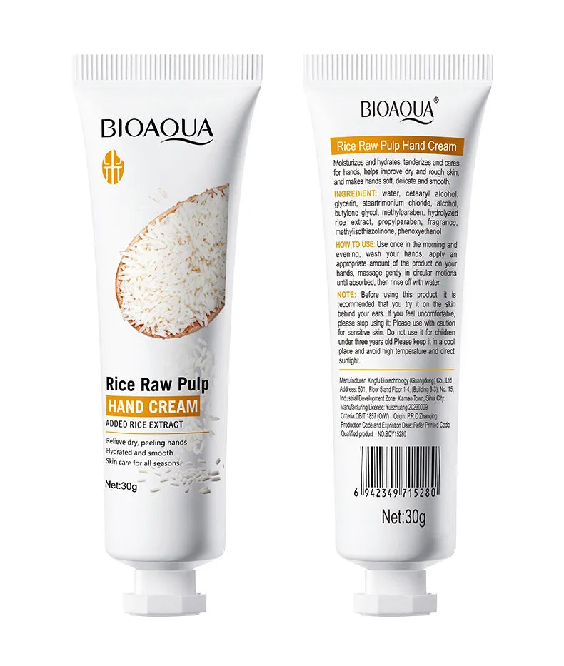 White Rice Hand Cream