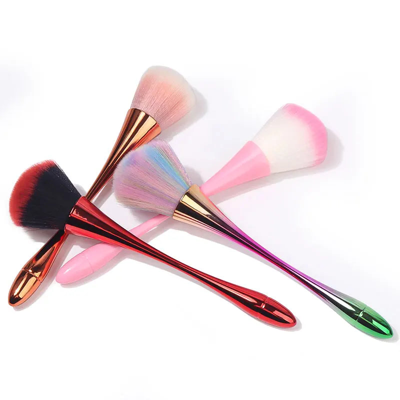 Cosmetic Brush Loose Powder Brush Oversized Highlighting Brush Blush Brush Soft Hair Makeup Fixing Powder Puff Beauty Tools