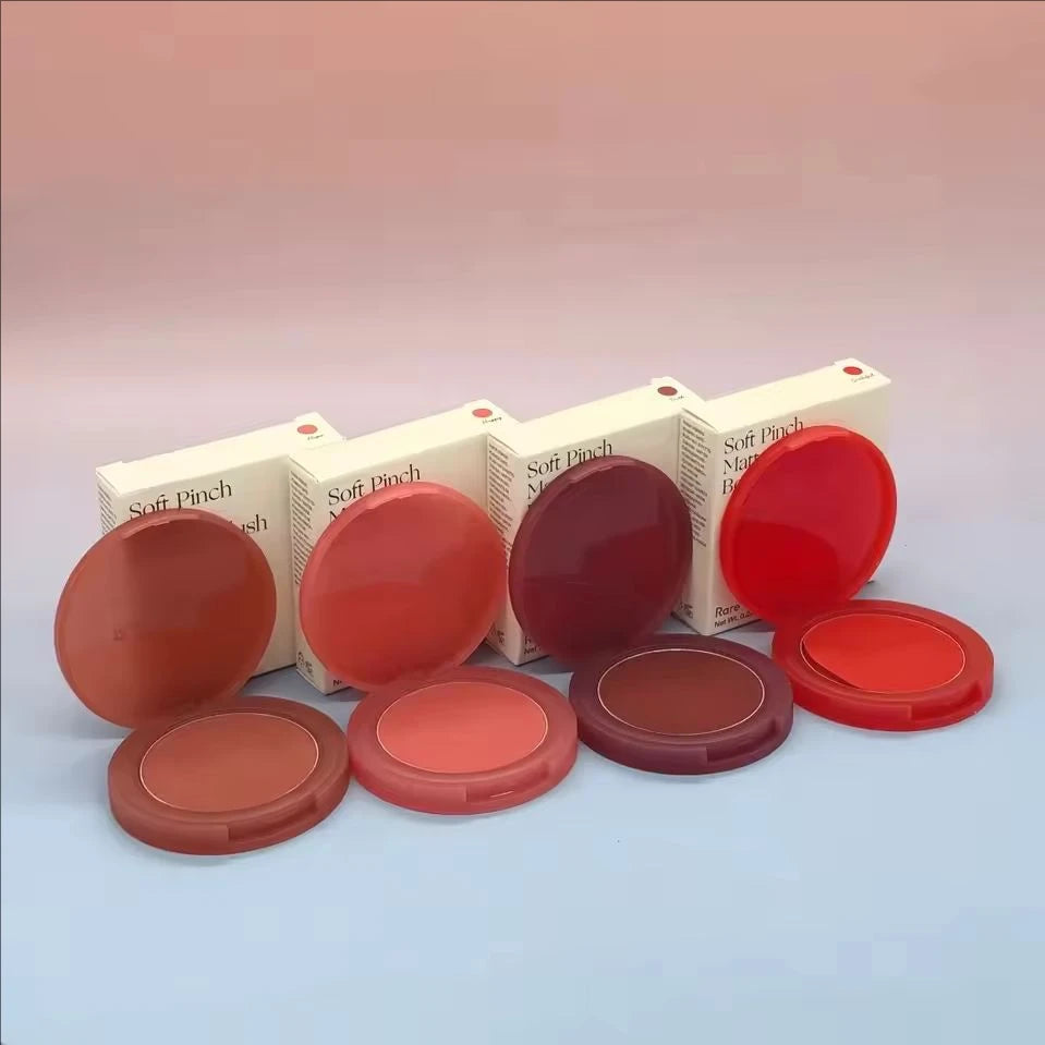 Rare Beauty Cream to Powder Matte Blush Bouncy Cushiony Texture Long Lasting Waterproof Sweatproof Brightening Natural Flush