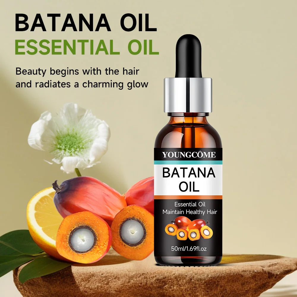 YOUNGCOME Batana Hair Care Oil,Professional Hair Care Deep Conditioner for All Hair Types, Nourishes hair and makes it healthier