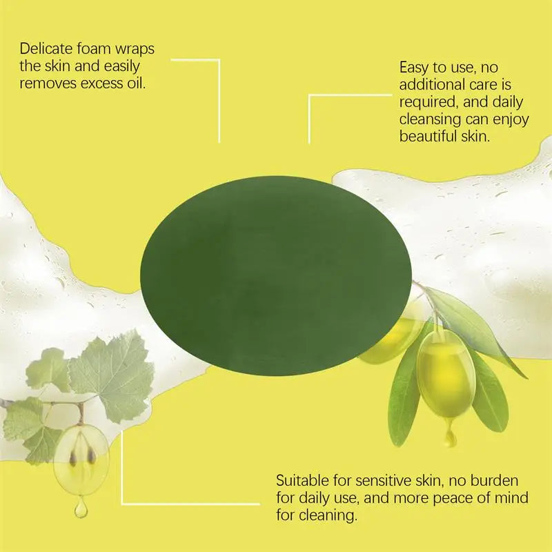 Gentle Cleansing Brightening Soap Nourishes Dry Skin Leaves Skin Radiant & Hydrated Natural Mild Soap Bar For All Skin Types