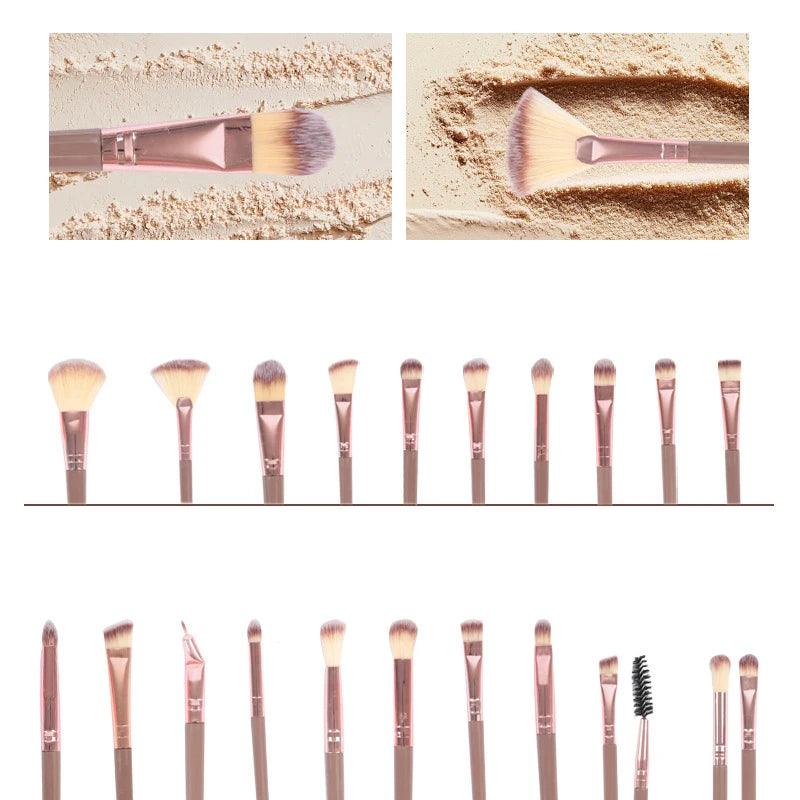 Large Makeup Brush Set, Concealer Brush, Loose Powder Brush, Powder Puff,  XiyintemuDropshipping hot-selling products