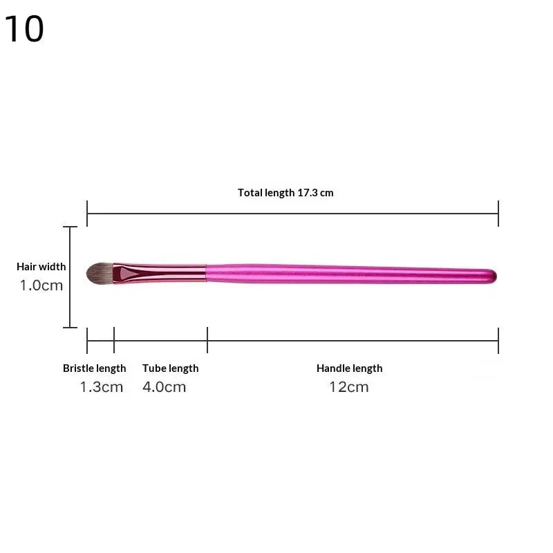 Makeup Brush - Premium Quality Cosmetic Brushes For Face And Eyes Foundation Powder BB Cream Blush