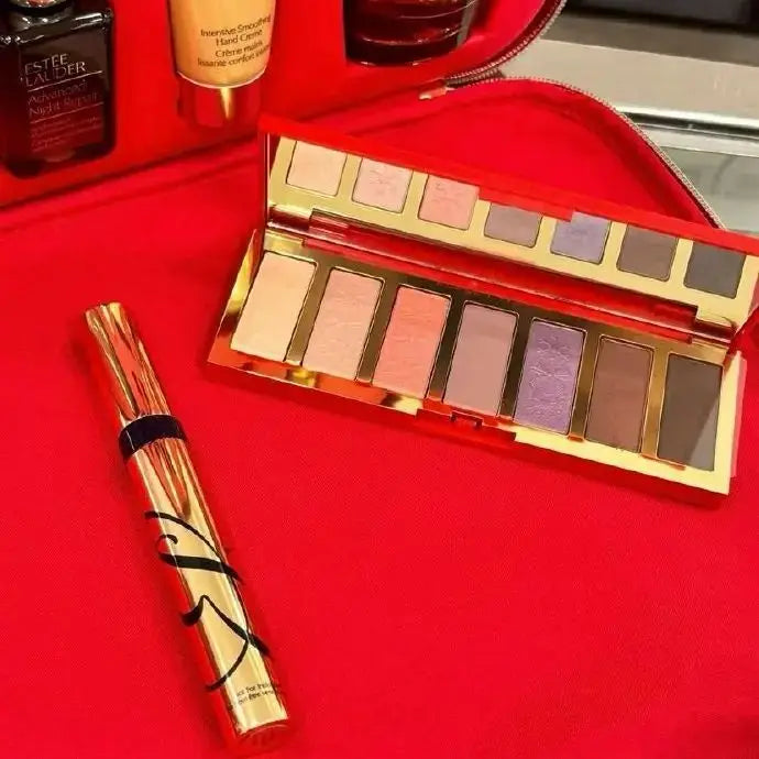 Estee Lauder 12-Piece Holiday Blockbuster 9 Full-Size Favorites Beauty Gift Set - Birthday Christmas Gift Set Holiday for Women