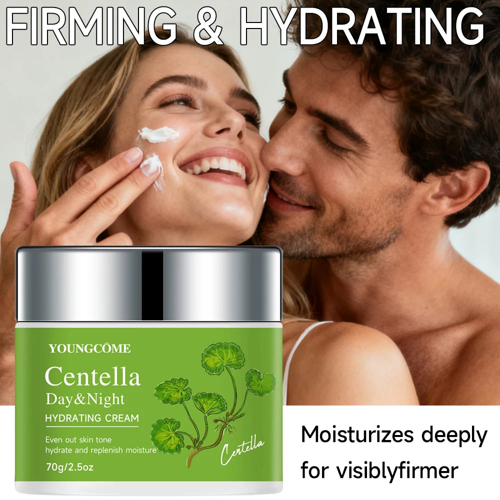 Centella Asiatica Hydrating Moisturizer - Soothing Face Cream for Even Skin Tone, Daily Hydration & Antioxidant Protection