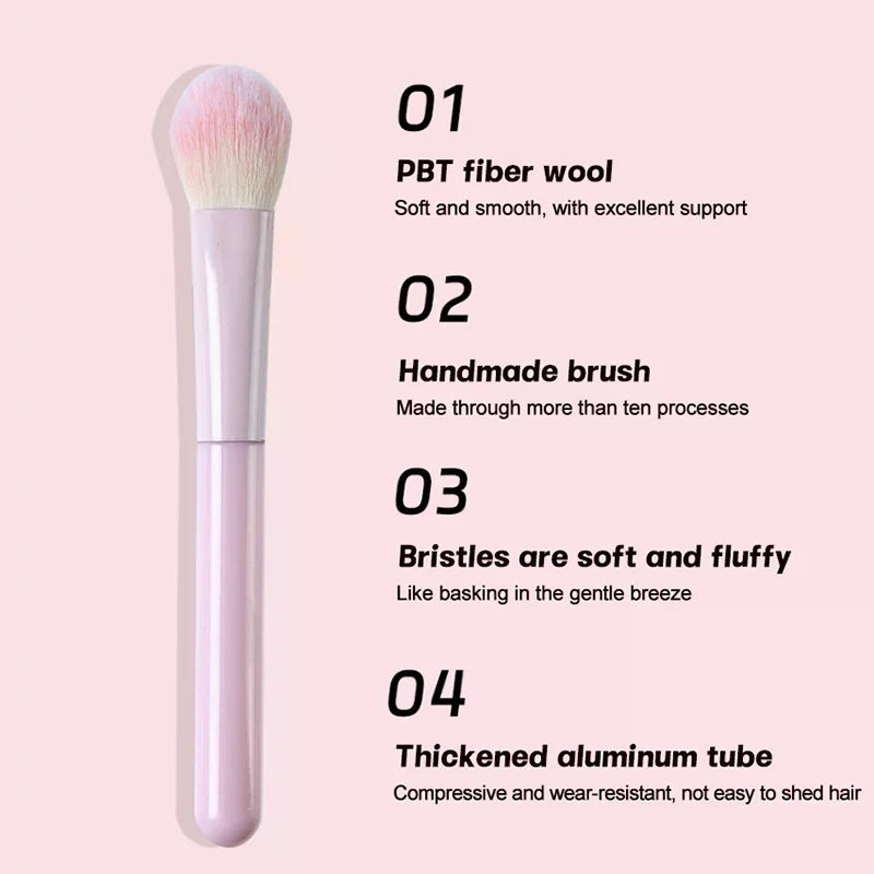 1/8 PCS Makeup Brushes Set Eye Shadow Foundation Women Cosmetic Brush Eyeshadow Blush Beauty Soft Hair Make Up Tools With Bag