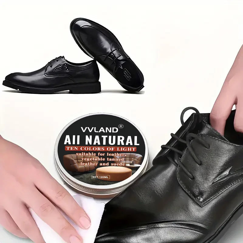 120ml Leather Care Cream - Nourishing Conditioner Balm to Restore, Shine and Protect All Types of Leather Goods
