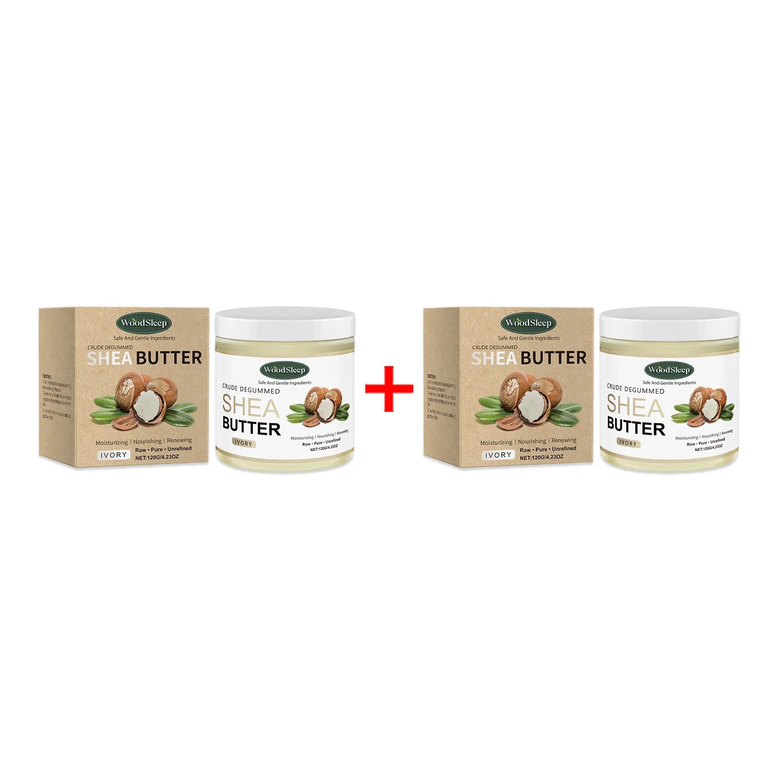 Shea Butter Moisturizer Body Cream Soothe Dry Skin Deep Hydration Fade Fine Lines Increase Elasticity Repair Barrier Body Lotion