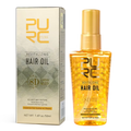 PURC Morocco Argan Oil Nourishing Hair Oil Smoothing Shine Soft Hair Serum Repair Damaged Frizz Dry Hair Treatment Hair Care