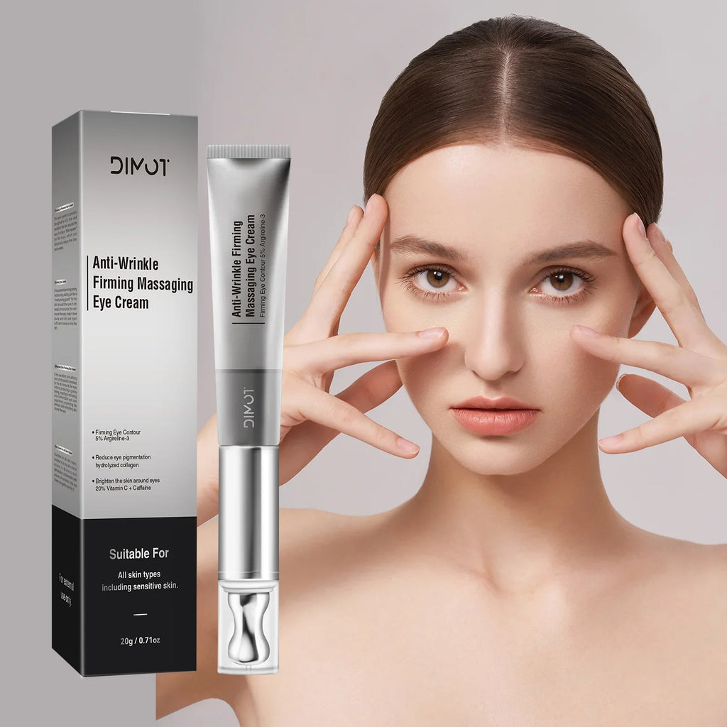 Electric Massage Eye Cream  Beauty Hyaluronic Acid Firming Fades Fine Lines Eye Care Gel Moisturizing Beauty Eye Skin Care