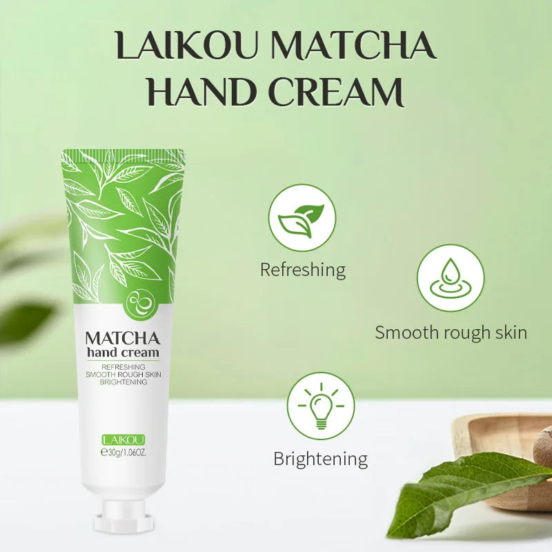 Facial Products Kit Sakura / Green Tea Face Cream Nourishing Skin Face Serum Smoothing Eye Cream Skincare Korean Cosmetic