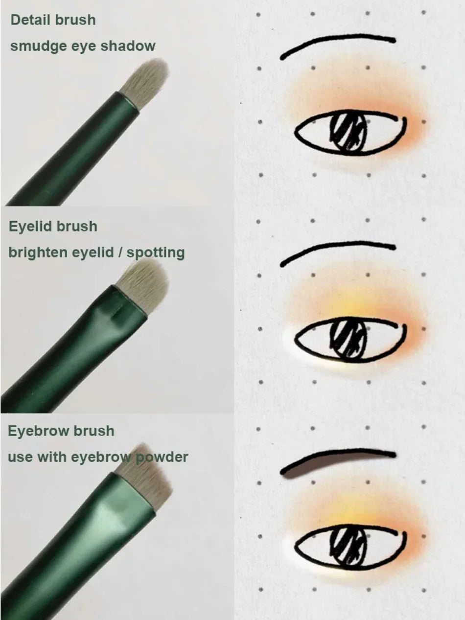 13PCS Makeup Brushes Set Eye Shadow Foundation Women Cosmetic Brush Eyeshadow Blush Beauty Soft Tools Bag Makeup Brush Set