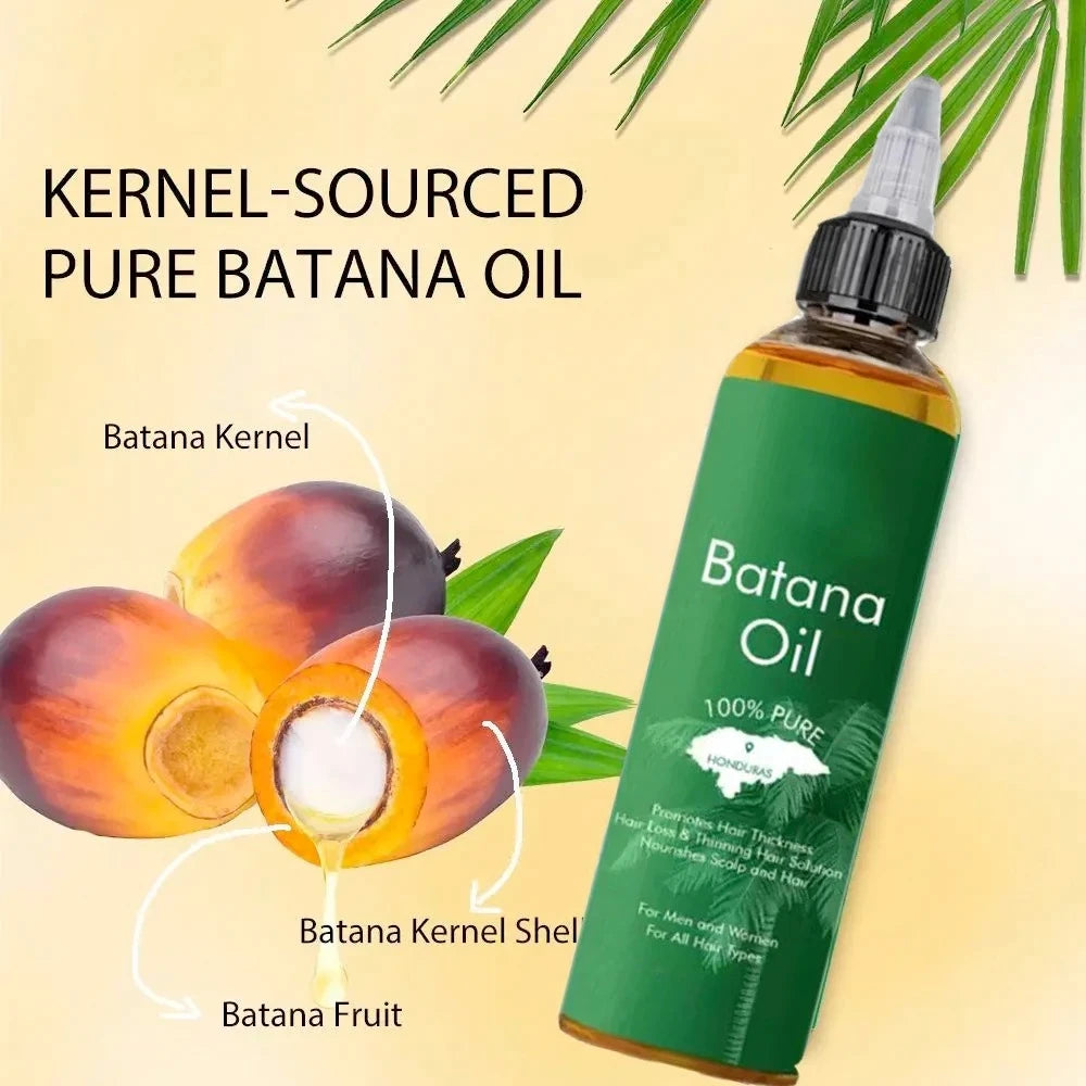Batana Hair Care Essential Oil Repair Hair Root Moisturize Nourishing Strengthen Improve Split Smooth Hair Care Oil