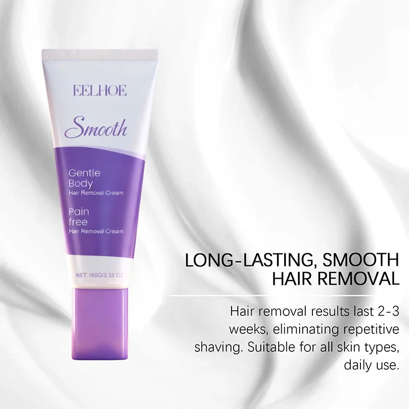 Gentle Hair Removal Cream Nourishing Delicate Moisturizing For The Skin Portable Hair Removal Cream For Daily Body Cleansing