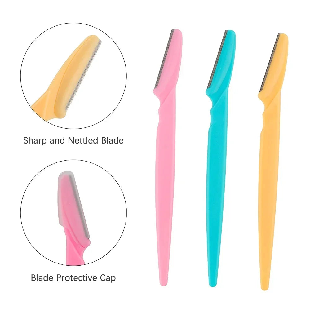 Eyebrow Trimmer Scissor Beauty Products for Women Eyebrow Scissors  with Comb Stainless Steel Makeup Tools Beauty Scissors