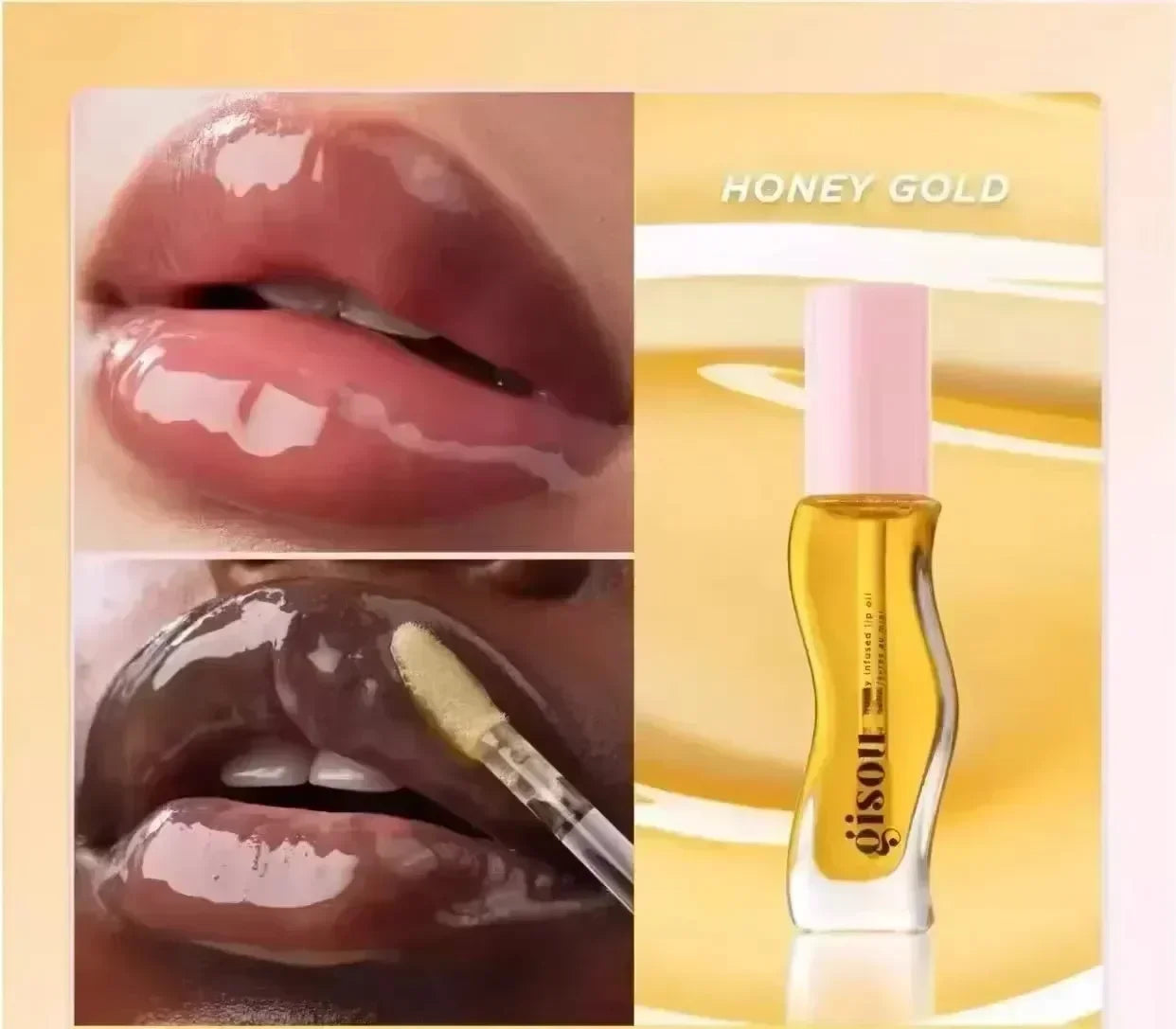 Fashion Gisou Honey Infused Hair Care Oil Improve Dry Restless Hair Care Soft Long Lasting Fragrance Retention Hair Conditioner