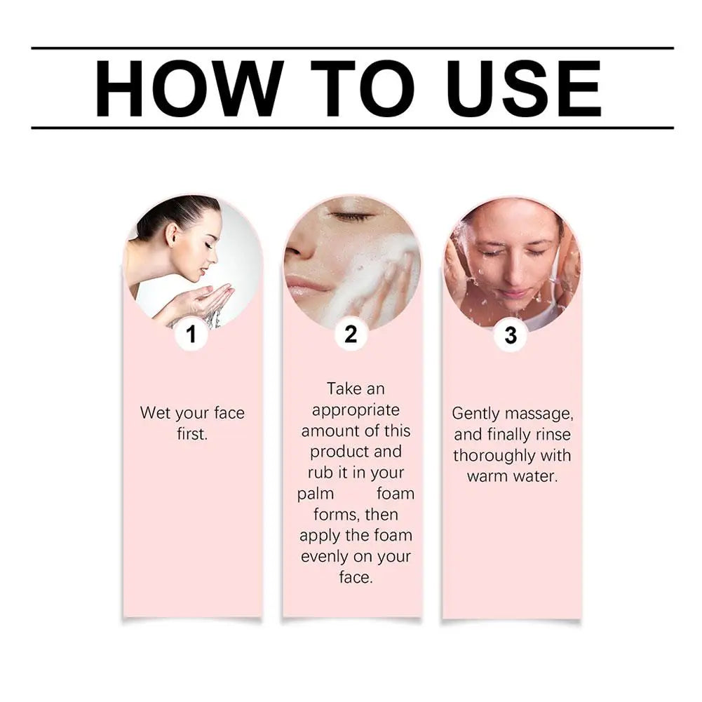 Centella Asiatica Deep Cleansing Foam Cleanser For Women Pore Shrinking Oil Control Barrier Repair Daily Facial Skin Care