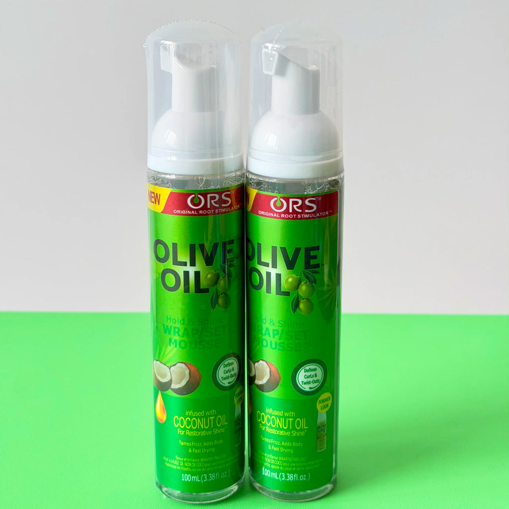 Curly Hair Mousse For Wigs Strong Hold Olive Oil Hair Styling Mousse Anti-Frizz Hair Foam Mousse For Styling Hair Women Men
