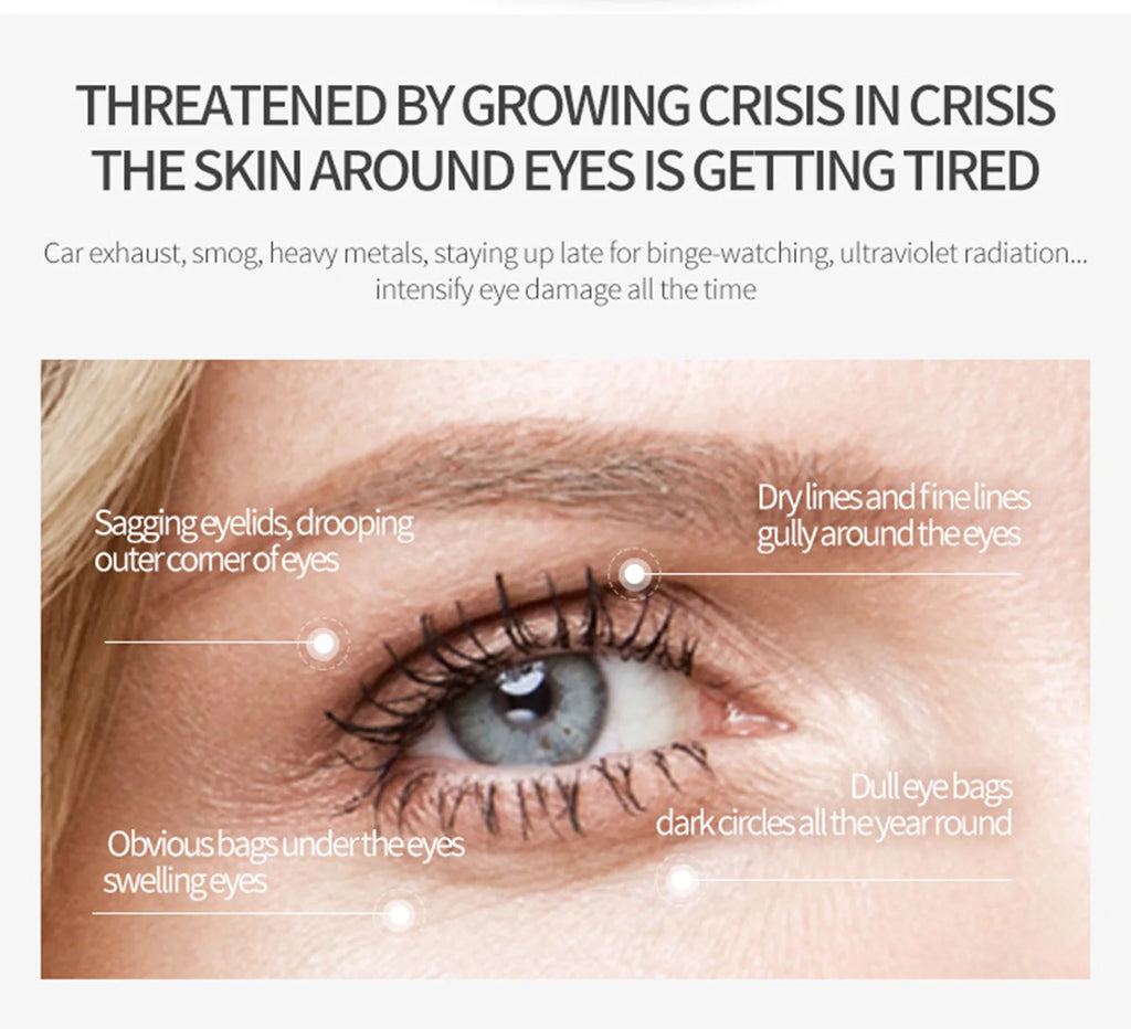 Caffeine Eye Serum Gently soothes the delicate skin around the eyes a moisturizing refreshing serum suitable for daily skincare