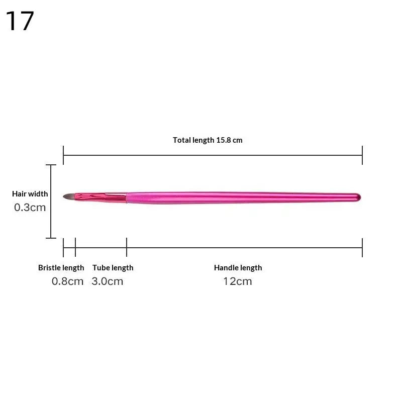 Makeup Brush - Premium Quality Cosmetic Brushes For Face And Eyes Foundation Powder BB Cream Blush