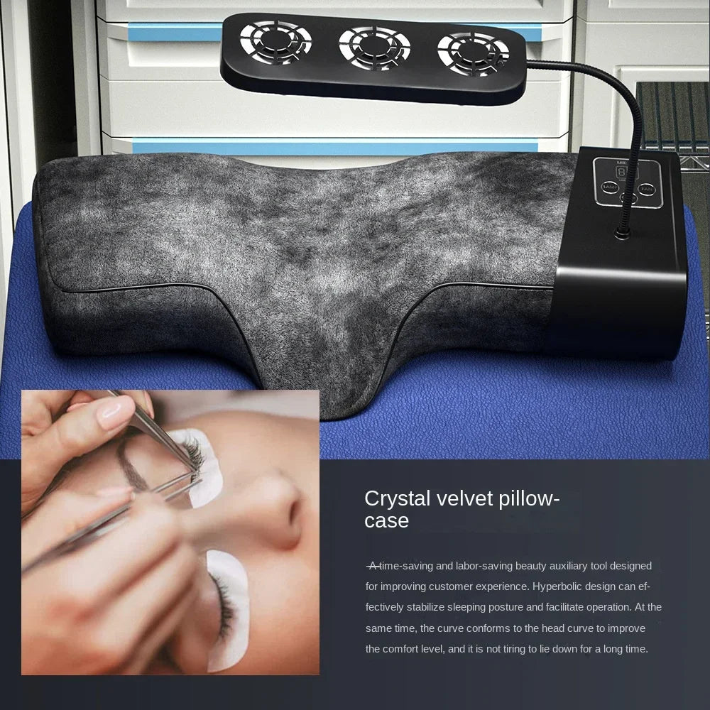 Professional neck care  cotton pillow beauty salon embroidery light therapy pillow physical therapy beauty