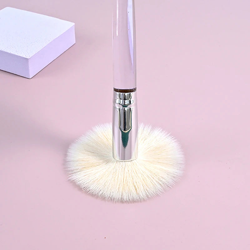 Soft-Bristled Facial Cleansing and Massage Brush – Portable Skincare Tool for Face Washing and Mask Application