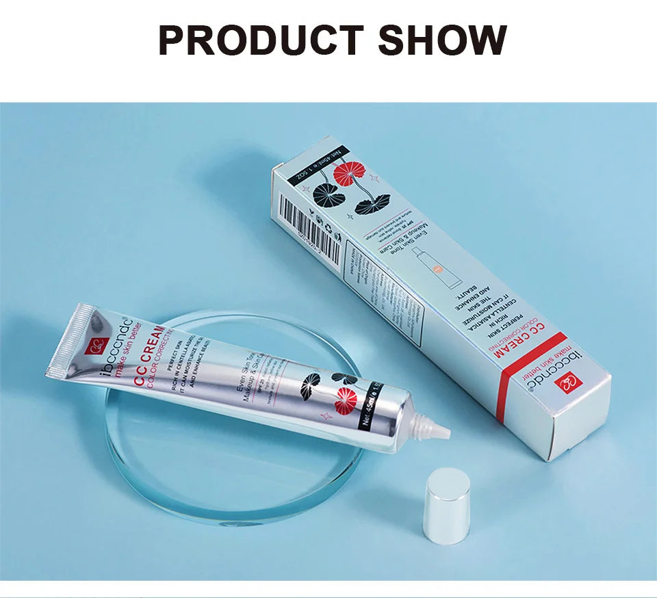 Female Makeup Base ErborianCC Cream Concealer Full Coverage Foundation Cream for Face Cosmetics Moisture Beauty Health